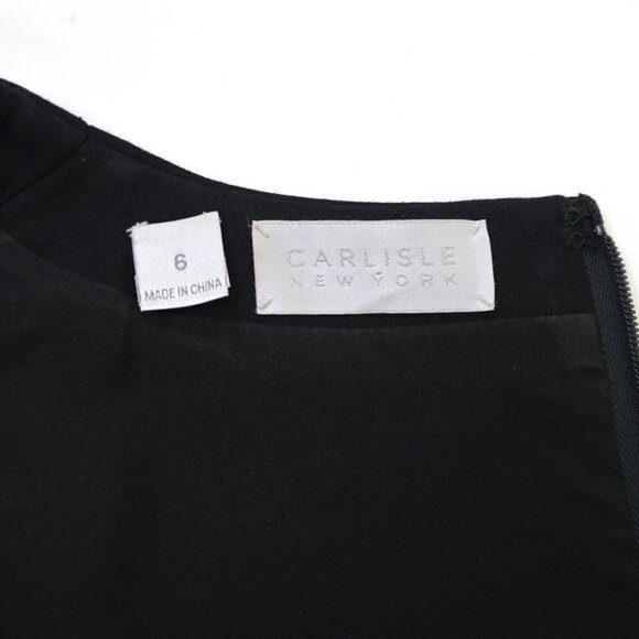 Carlisle New York Lace Bell Sleeve Ponte Sheath Dress - Picture 8 of 8